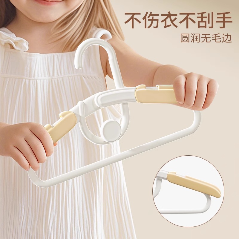 衣架專用可伸縮中童大童新生兒小孩晾衣服撐防滑設計收納無痕防滑 4