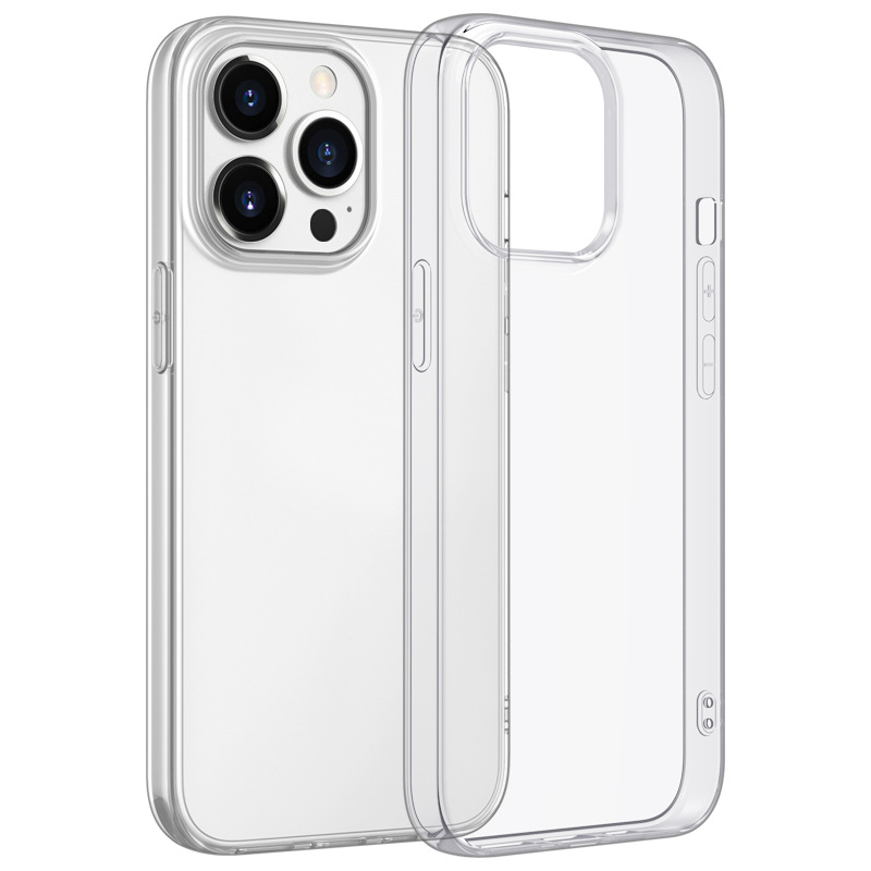 適用18pro蘋果15手機殼iphone14防水紋矽膠保護套17全包透明軟殼 2