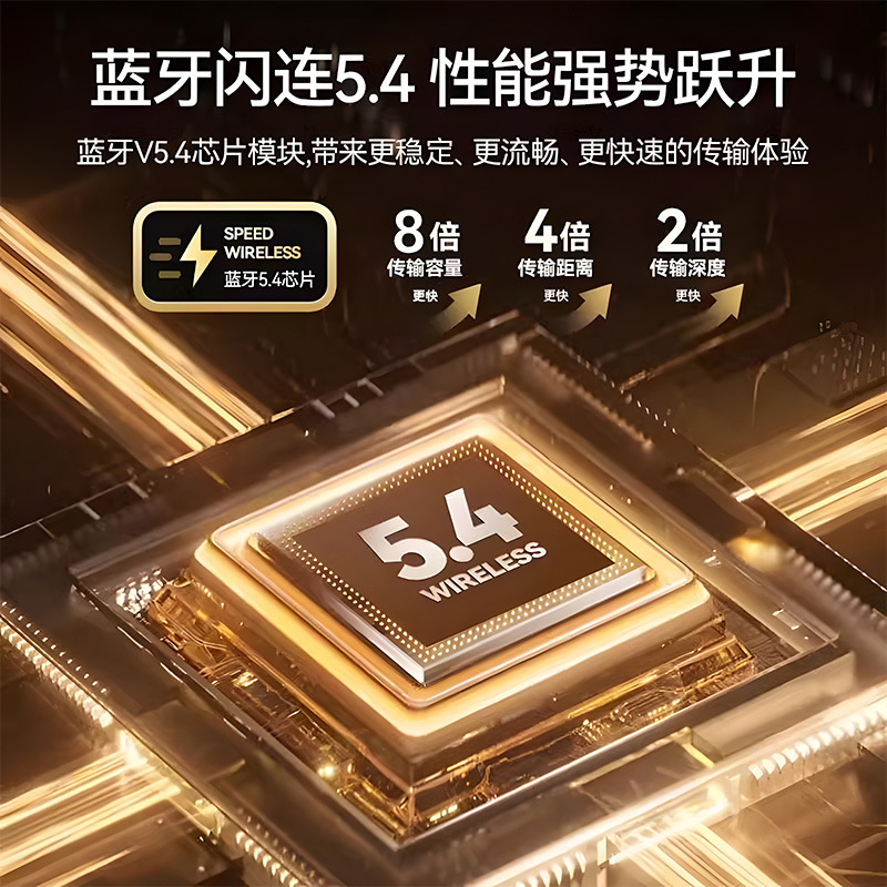 跨境耳機D4皮紋藍牙耳機超長續航降噪入耳式高音質運動無線耳機 2