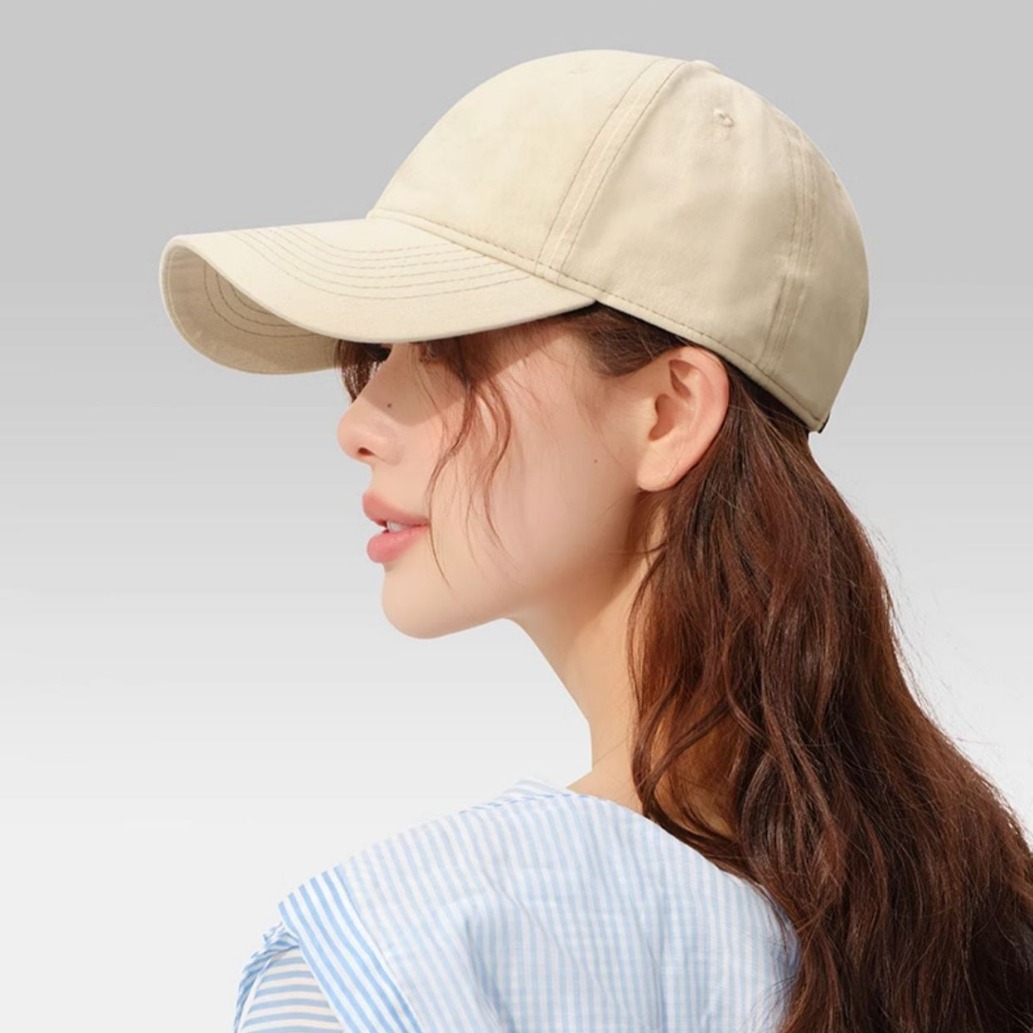 高品質大頭圍帽子加大加深春夏季鴨舌帽女韓版棒球帽寬帽簷遮陽帽 2