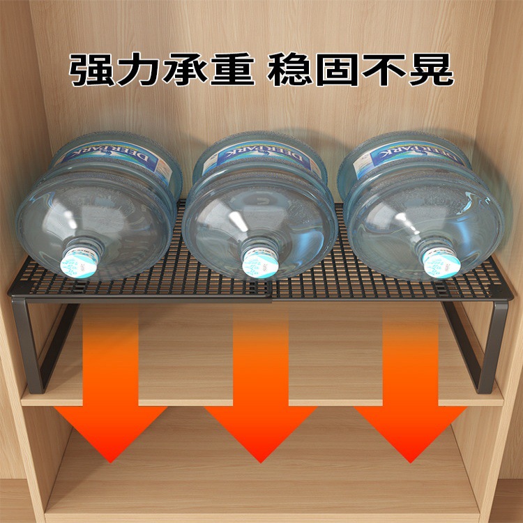 衣櫃分層隔板櫃子隔層隔斷櫥櫃可伸縮臥室置物架鞋櫃分隔收納神器 4