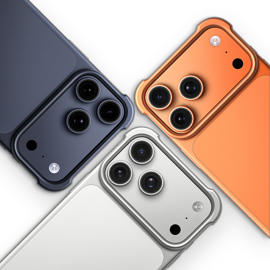 ARC PULSE鋁金屬無邊框手機殼外貿跨境熱賣適用iPhone17AIRPROMAX