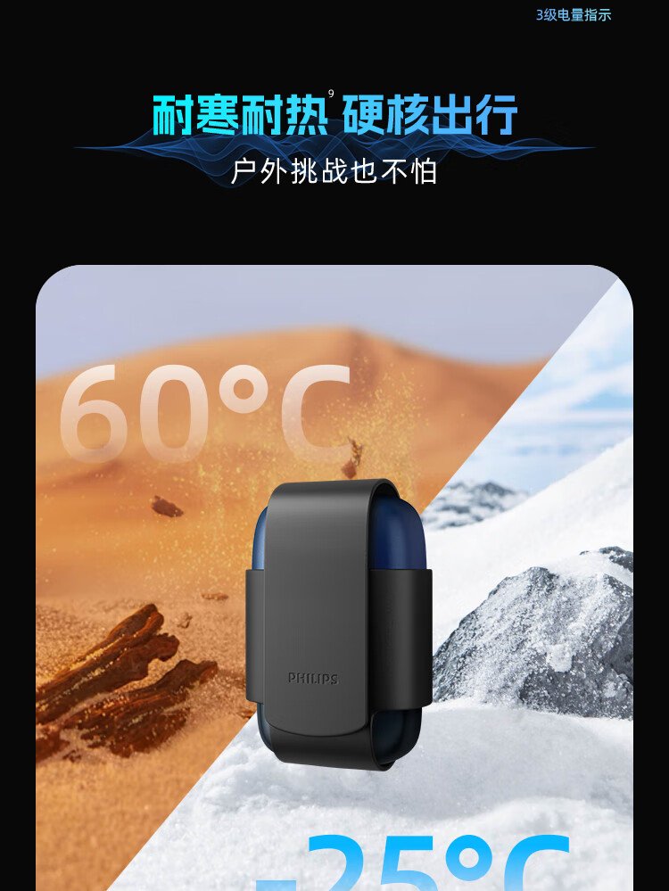 飛利浦便攜式電動剃須刀｜30組不鏽鋼刀片・每分鐘300萬次精準切割・亞洲男士專研設計 detail 16