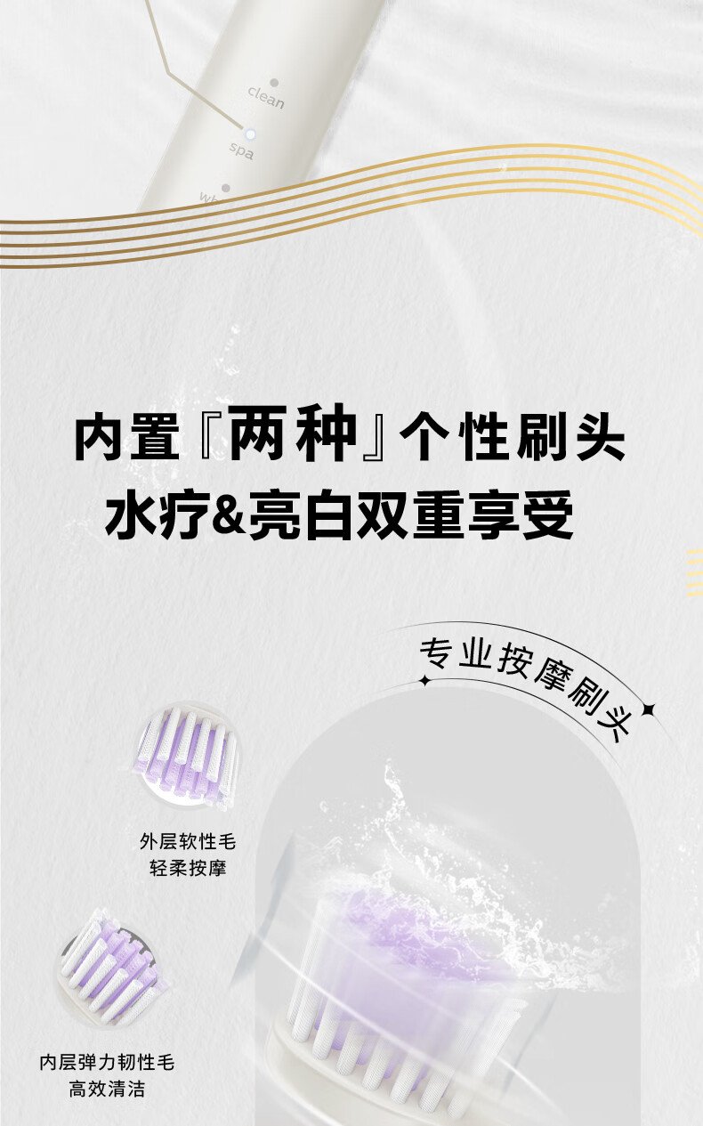 飛利浦 Sonicare 電動牙刷 HX2491/01｜30,000次/分鐘聲波震動｜智能壓力感應｜多模式護齒系統（含便攜充電旅行盒） detail 8