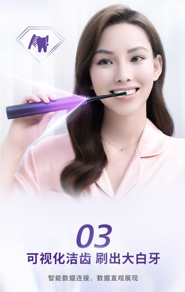 飛利浦 Sonicare 電動牙刷 HX9911/69（紫黑時尚款） detail 8