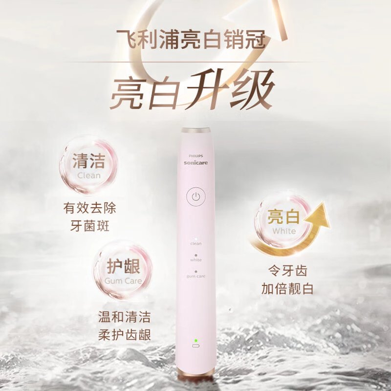 飛利浦 Sonicare 無線電動牙刷 HX2461-04（簡約粉玫瑰金款） 3